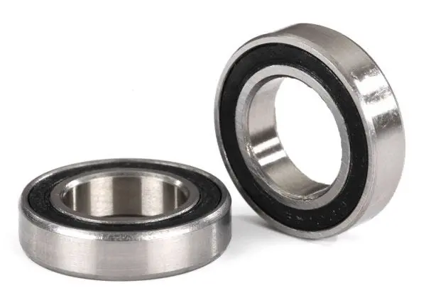Traxxas Rubber Sealed Bearings: 12X21x5mm (Black) 1