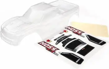 Traxxas Clear Body: Hoss 4X4 Vxl (W/Decals) 1