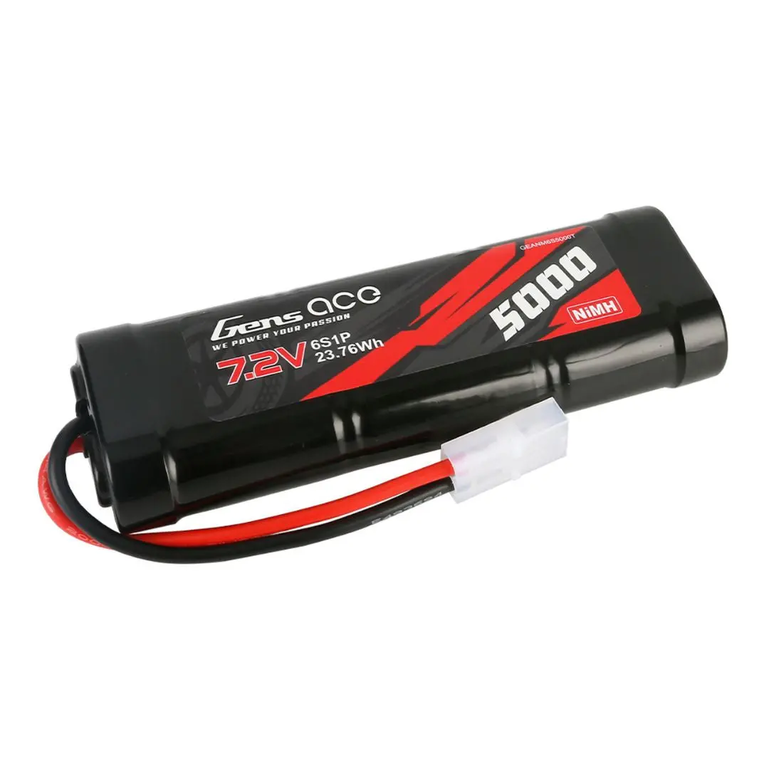 Gens Ace 5000Mah 6-Cell 7.2V Nimh (Tamiya) 1