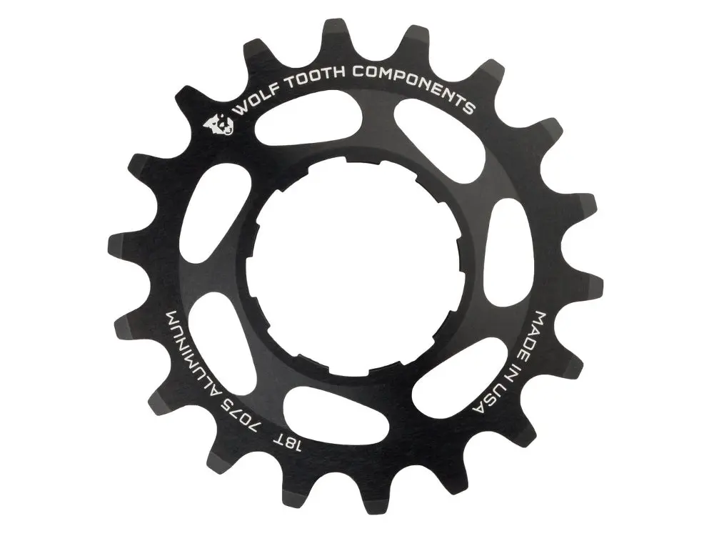 Wolf Tooth Aluminum Singlespeed Cog 4.5Mm 18T 1