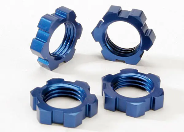 Traxxas Aluminium 17Mm Wheel Nuts (Blue) 1