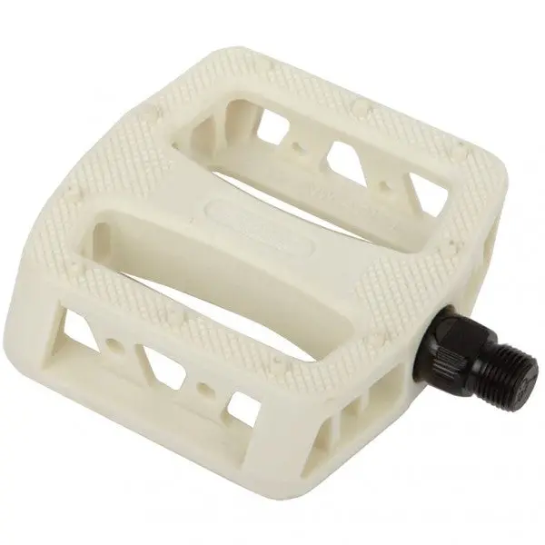 Se Bikes 12 O’Clock Nylon Pedals 9/16” (White) 1