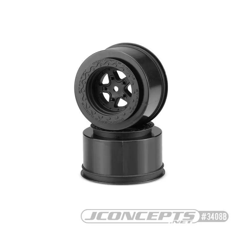 Jconcepts Starfish Mambo 2.2/3.0” Rear Drag Wheel: 12Mm (Black) 1