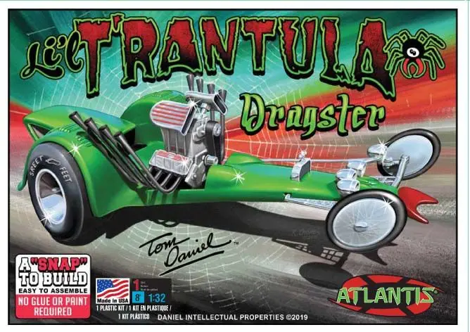 Atlantis 1/32 Tom Daniels Li’L T’Rantula Model Kit 1