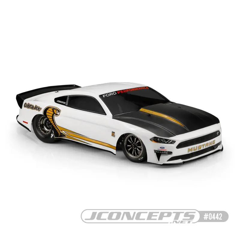 Jconcepts 2018 Ford Mustang Cobra Jet Clear Body: Sct/Street Eliminator 1