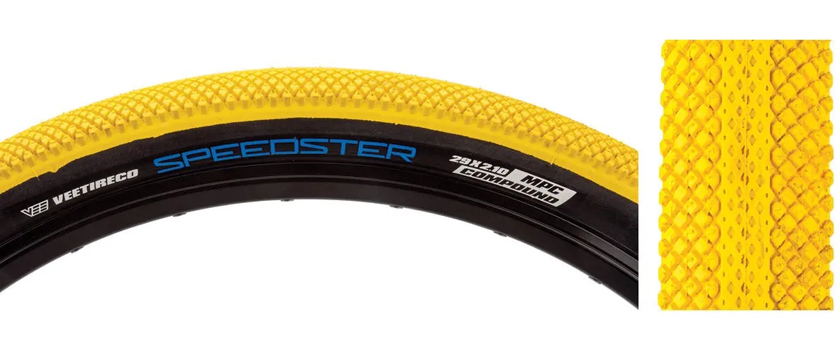 Se Speedster Tire 29X2.1” (Yellow/Black) 1
