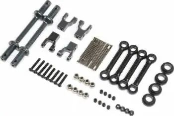 Losi Front And Rear Sway Bar Set: Lmt 1