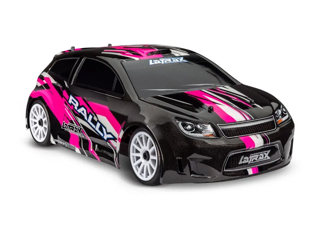 Traxxas Latrax Rally 1/18 4Wd Rtr Rally Racer (Black/Pink) 1