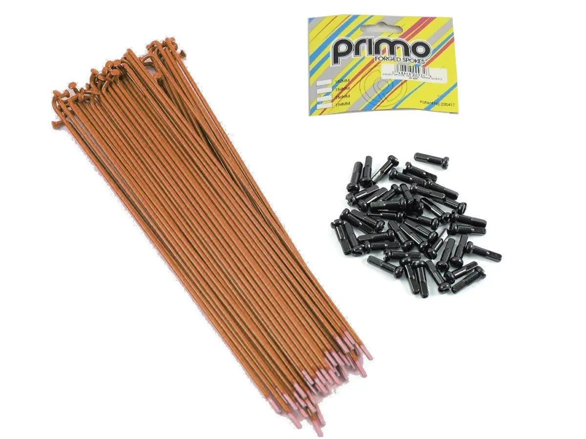 Primo Forged Spokes 14G 186Mm (Brown) (50Pcs) 1