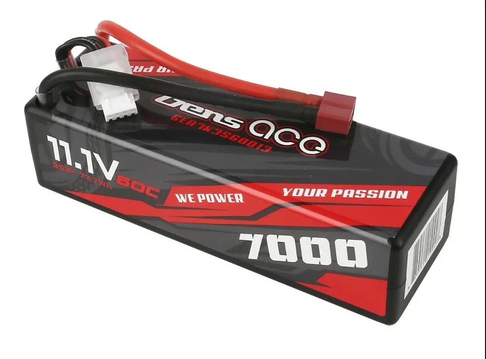 Gens Ace 7000Mah 3S 11.1V 60C Lipo 1