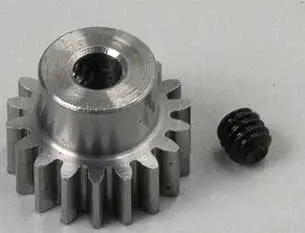 Robinson Racing Steel Pinion: 0.6Mod (18T) 1