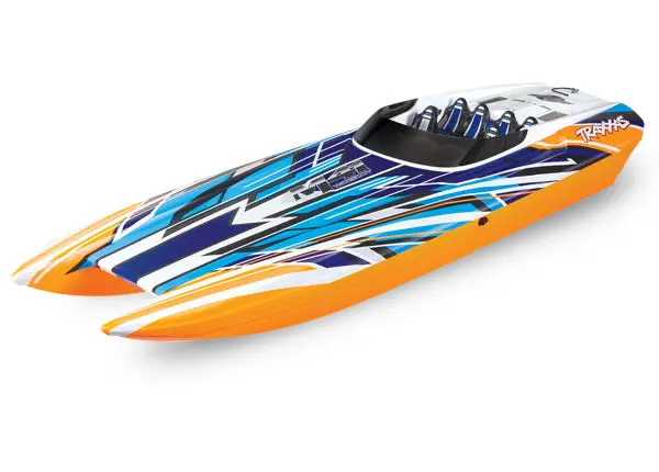 Traxxas Dcb M41 Widebody Catamaran Rtr (Orange) 1
