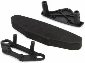 Losi Front And Rear Bumper Set: V100 1
