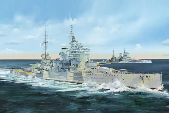 Trumpeter 1/350 Hms Queen Elizabeth Battleship Model 1