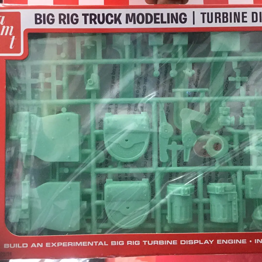 Amt Big Rig Modeling Turbine Display Engine Model 1