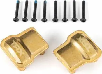 Traxxas Brass Axle Cover: 8G (Trx4m) 1