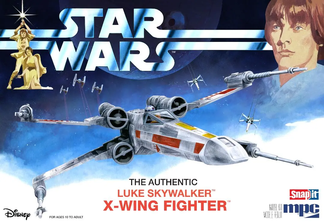 Mpc Star Wars: A New Hope X-Wing Fighter 1/63 Model Kit 1
