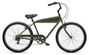 Nirve “B7” Men’S 26” Crusier 7 Speed - Armed And Ready Green 1