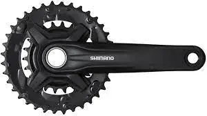 Shimano Alivio Fc-Mt210-2 9Sp Crankset 175Mm (Black) 1