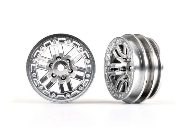 Traxxas 1.0” Wheels: Trx-4M (Satin Chrome) 1