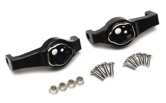 Hobby Details Brass Front C-Hub Set: Trx-4 (Black) 1