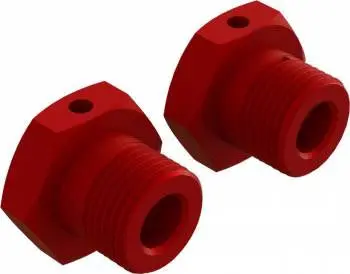 Arrma Aluminum Wheel Hex: 17Mm (Red) 1