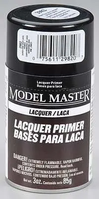 Testors Super Fine Lacquer Primer: Grey 1