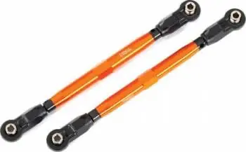 Traxxas Anodized Toe Links 6061-T6 Aluminum: Widemaxx (Orange) 1
