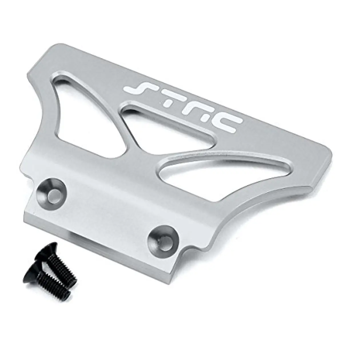 Strc Aluminum Front Bumper Traxxas 2Wd (Silver) 1
