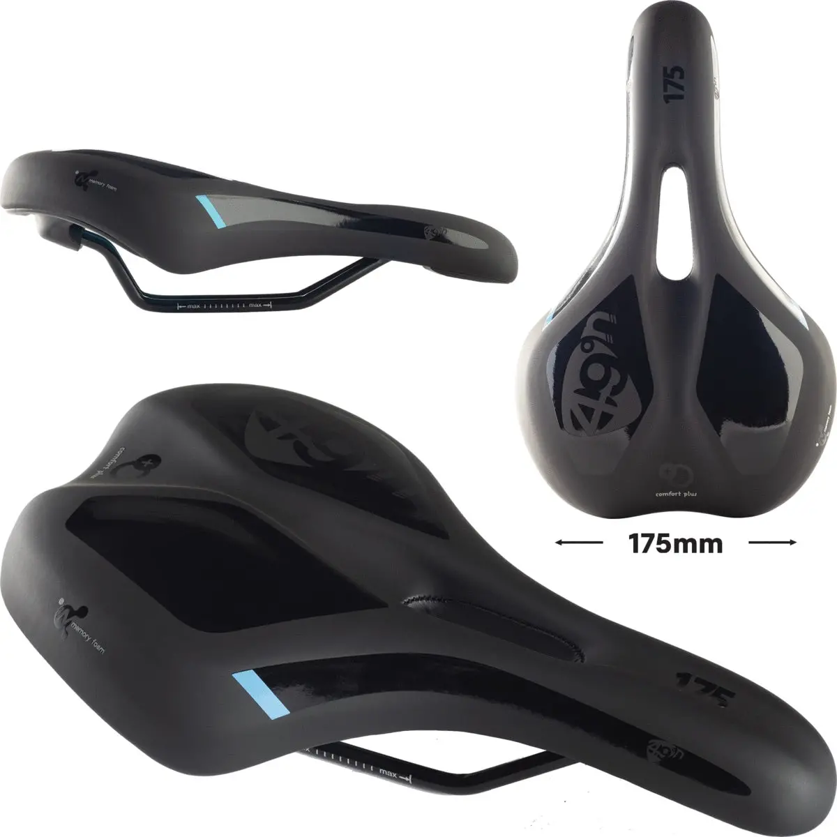 49N Formit 175 Ergo Unisex Saddle Seat 1