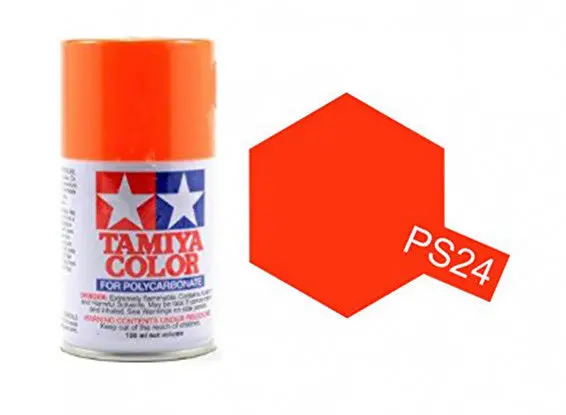 Tamiya Ps-24 (Florescent Orange) 1