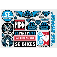 Se Bikes Life Sticker Set 1