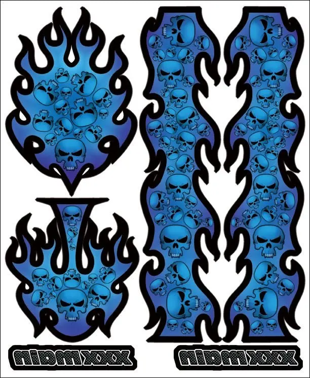 Xxxmain Racing Internal Decals: Wickedness 1