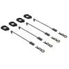 Arrma Body Clip Retainers 1/5 Scale: Black (4) 1