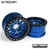 Vanquish Method 1.9” Beadlock Race Wheel: 105 (Blue Anodized) 1