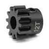 Hot Racing Hardened Steel Pinion: Mod1.5 8Mm (12T) 1