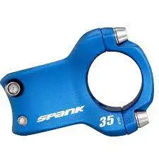 Spank Spike Race 2 Threadless Mtb Stem: 35Mm (Blue) 1