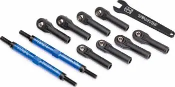 Traxxas Aluminium Toe Links 7075-T6: E-Revo (Blue) 1