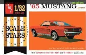 Amt 1/32 1965 Mustang Fastback Model Kit 1