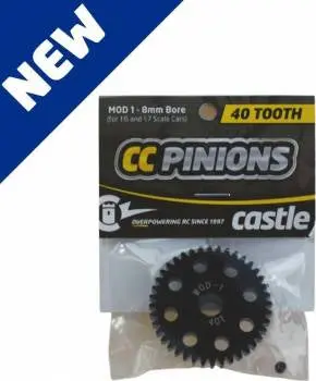 Castle Creations Pinion: 40T (Mod1) 8Mm Bore 1