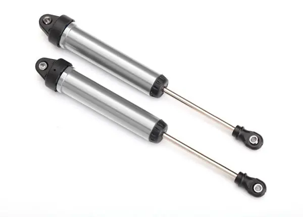 Traxxas Rear Gtr Shocks 160Mm Rear W/O Springs (Silver) 1