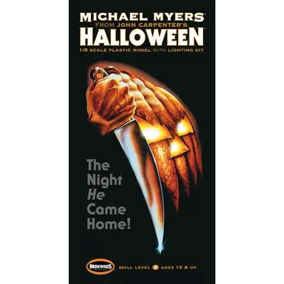 Moebius Micheal Myers “Halloween” W/Led Pumpkin Model Kit 1