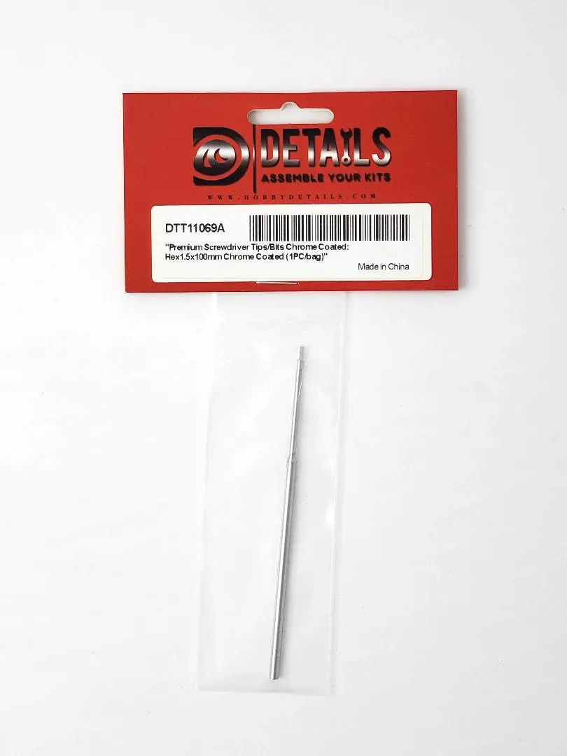 Hobby Details Premium Screwdriver Tip: 1.5Mm 1