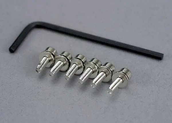 Traxxas Caphead Machine Lockwasher W/Hex Wrench: M3x10mm 1