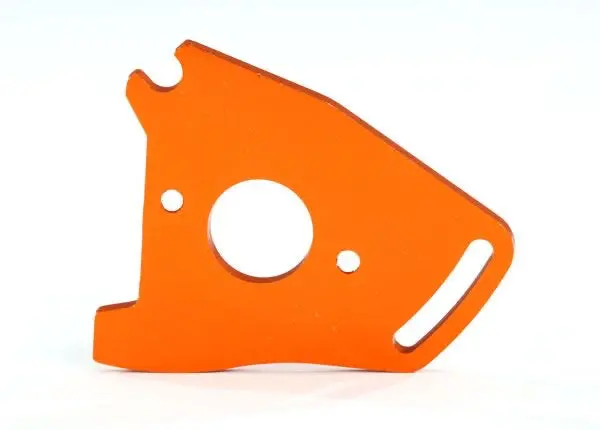 Traxxas Motor Plate: 1/10 4X4 (Orange) 1