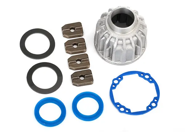 Traxxas Front Or Centre Aluminum Differential Carrier W/Gaskets And Spacers: Udr 1