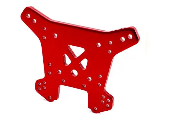 Traxxas Aluminium Rear Shock Tower 6061-T6: Sledge (Red) 1