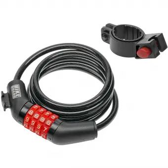 Bike Guard Rocky Combo 815 Cable Lock 1
