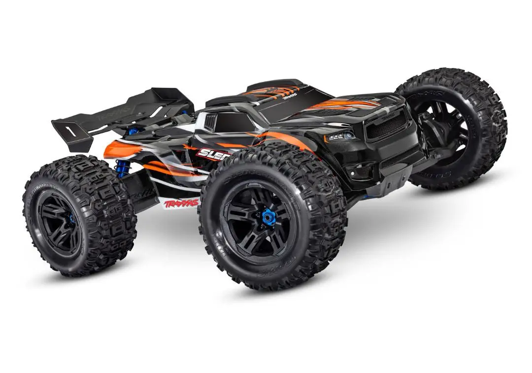 Traxxas Sledge 1/8 Scale 4Wd Brushless Monster Truck W/Belted Sledgehammers: Rtr (Orange) 1