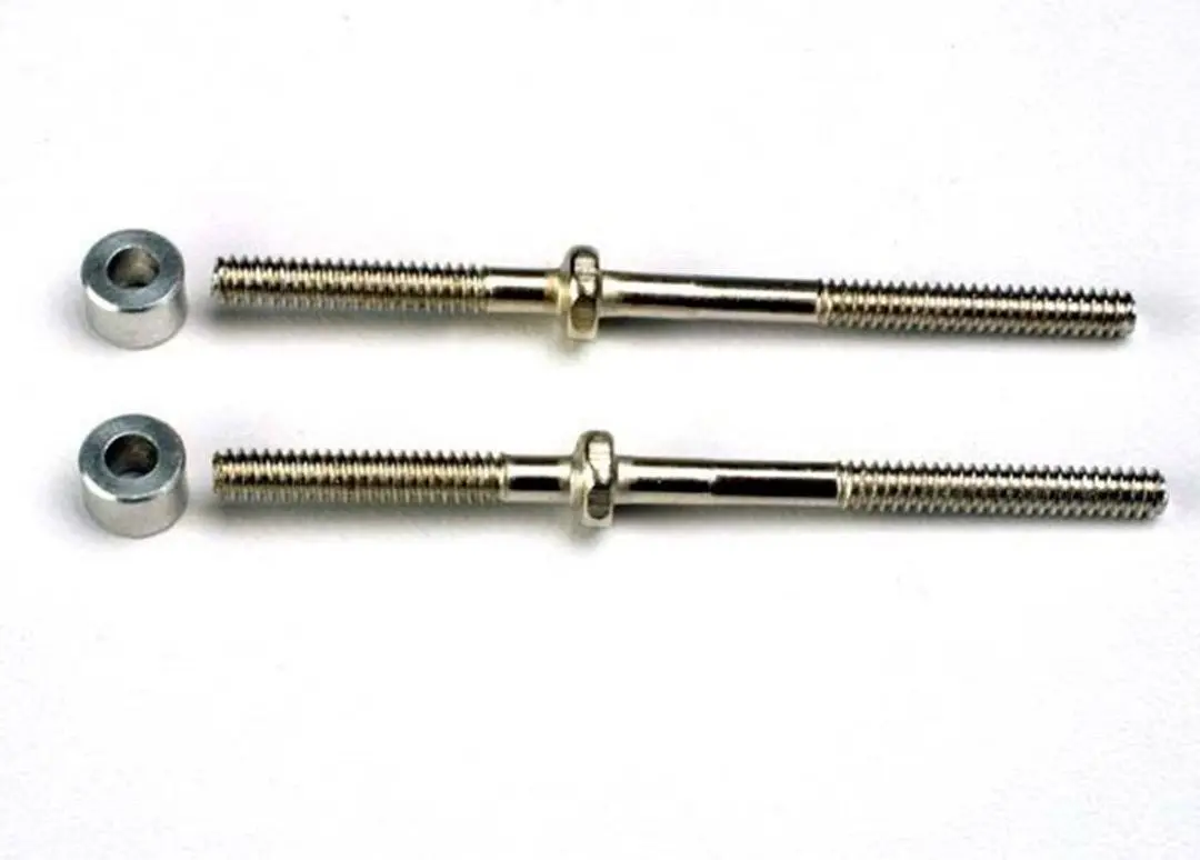 Traxxas Turnbuckles W/Aluminum Spacers: 3X54mm 1